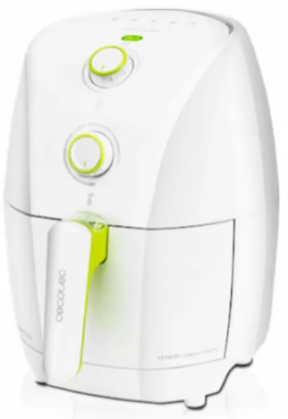 Cecotec Compact Rapid Air Fryer Beyaz Fritöz