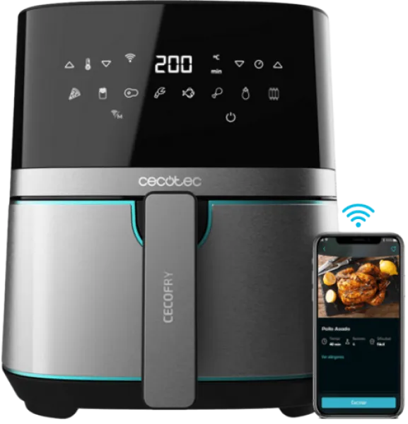 Cecotec Full Inox Black 5500 Air Fryer Siyah Fritöz