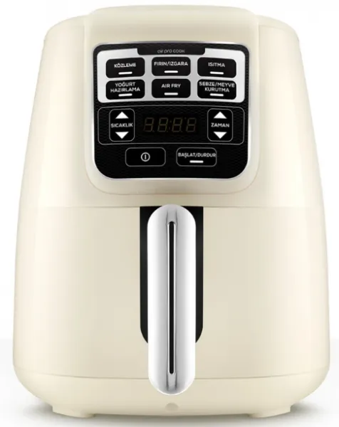 Karaca Air Pro Cook Köz XL Starlight Air Fryer Beyaz (153.03.08.4472) Fritöz