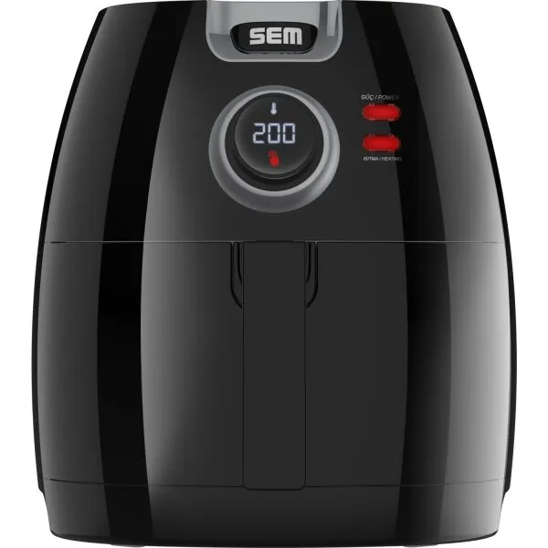 Sem Aircook SC301 Air Fryer Siyah Fritöz