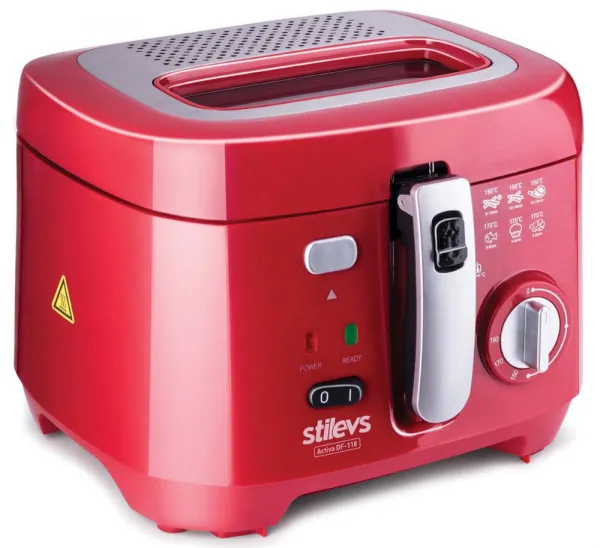Stilevs Activa DF-118 Kırmızı Fritöz