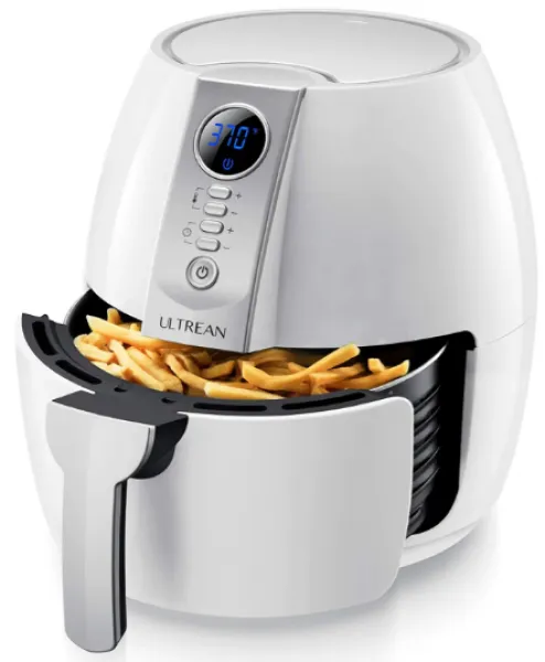 Ultrean 4.2 Quart Air Fryer Beyaz Fritöz