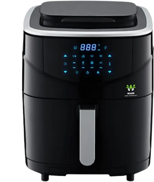 Wiami Buharlı Airfryer 7 L Siyah Fritöz