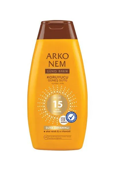 Arko Nem 15 Faktör  Güneş Sütü 200 ml Güneş Ürünleri