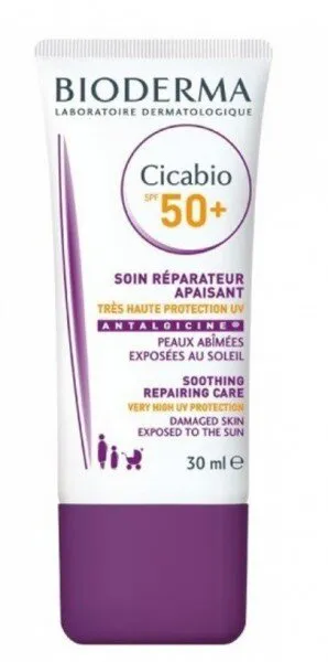 Bioderma Cicabio 50+ Faktör Krem 30 ml Güneş Ürünleri