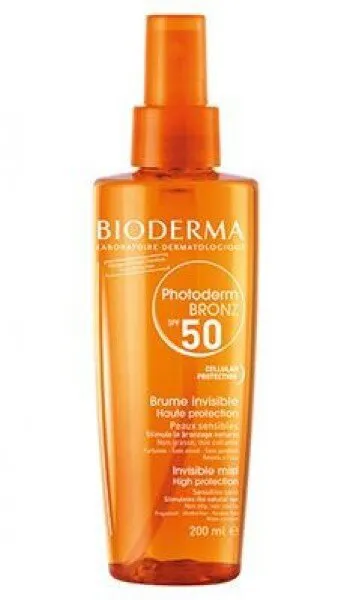 Bioderma Photoderm Bronz Brume 50+ Faktör Sprey 200 ml 50 Faktör Güneş Ürünleri