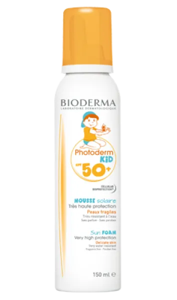 Bioderma Photoderm Kid Mousse 50+ Faktör Köpük 150 ml Güneş Ürünleri