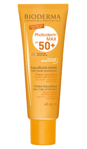 Bioderma Photoderm Max Aquafluid Golden 50+ Faktör Krem 40 ml Güneş Ürünleri