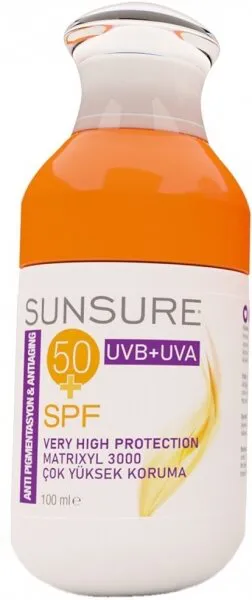Dermo Clean Sunsure Antipigmentasyon 50 Spf 100 ml Güneş Ürünleri