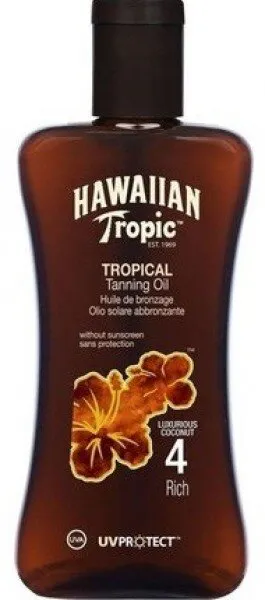 Hawaiian Tropic 4 Faktör Yağ 200 ml Güneş Ürünleri