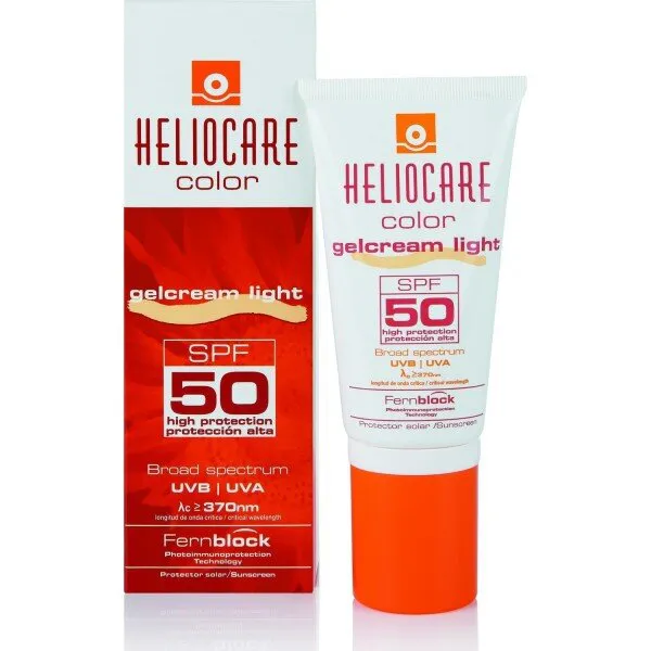 Heliocare Gelcream Color Light 50 Faktör 50 ml Güneş Ürünleri