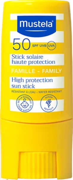 Mustela Yüksek Koruma Faktörlü Spf 50 Stick 9 ml Güneş Ürünleri