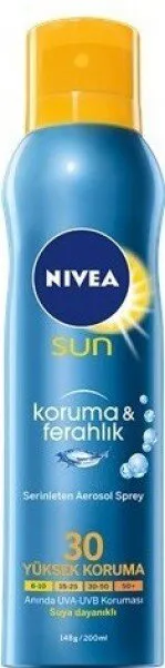 Nivea Sun Koruma & Ferahlık 30 Faktör Aerosol Sprey 200 ml Güneş Ürünleri