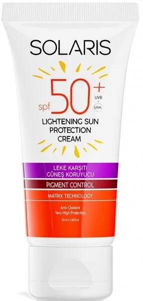 Solaris Leke Karşıtı SPF 50+ 50 ml Güneş Ürünleri