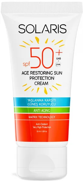 Solaris Yaşlanma Karşıtı SPF 50+ 50 ml Güneş Ürünleri