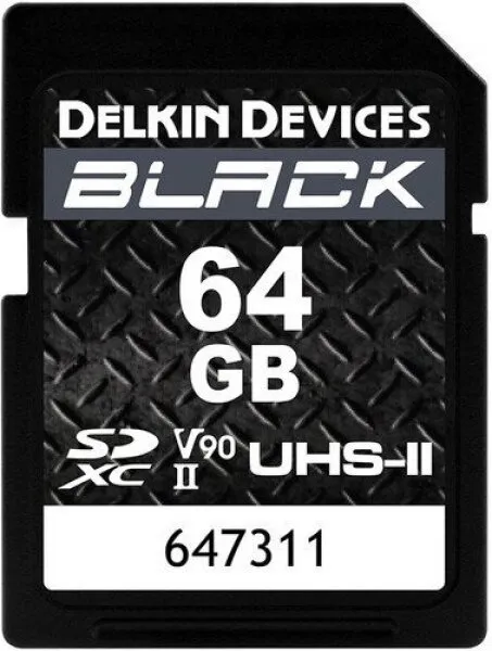 Delkin Devices Black 64 GB (DSDBV9064) SD