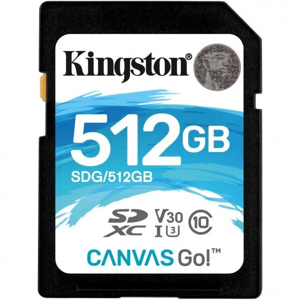 Kingston Canvas Go! 512 GB (SDG/512GB) SD