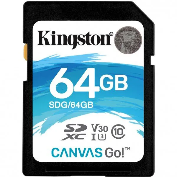 Kingston Canvas Go! 64 GB (SDG/64GB) SD