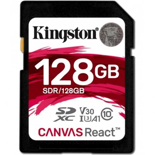 Kingston Canvas React 128 GB (SDR/128GB) SD