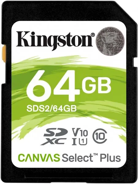 Kingston Canvas Select Plus 64 GB (SDS2/64GB) SD