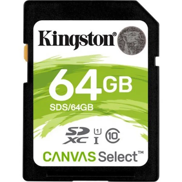 Kingston Canvas Select 64 GB (SDS/64GB) SD