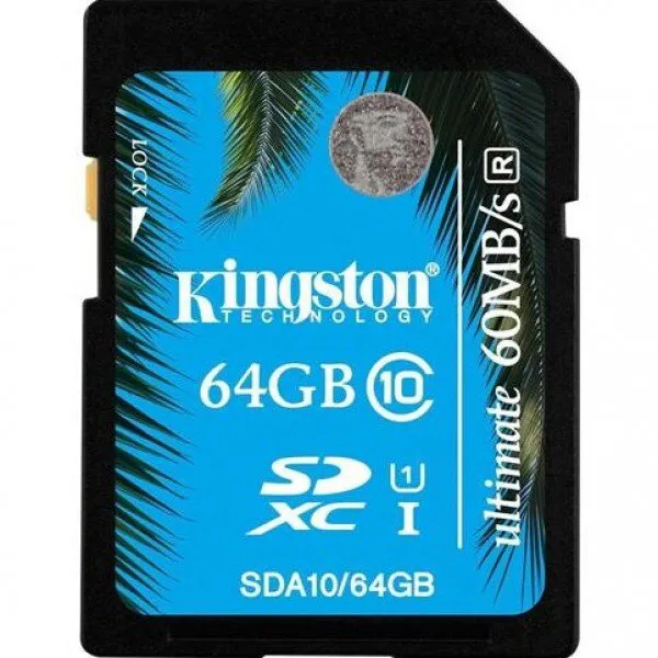 Kingston SDXC Ultimate 64 GB (SDA10/64GB-U) SD