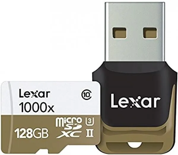 Lexar 1000x 128 GB (LSDMI128GCBEU1000R) microSD