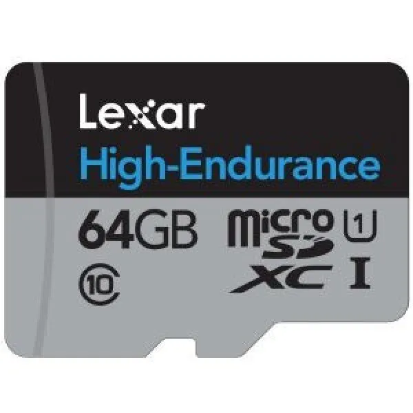 Lexar High-Endurance 64 GB (LSDMI64GBBNLHEA) microSD