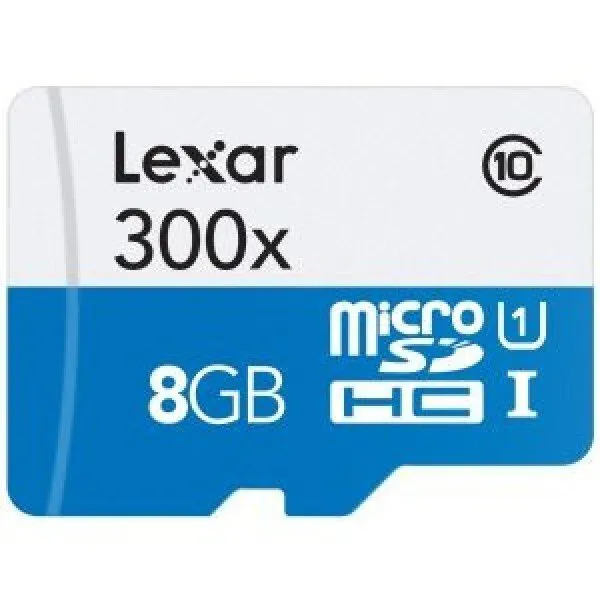 Lexar High-Performance 300x 8 GB (LSDMI8GBBBNL300) microSD