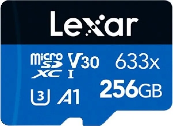 Lexar High-Performance 633x 256 GB (LSDMI256BB633A) microSD
