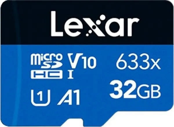 Lexar High-Performance 633x 32 GB (LSDMI32GBB633A) microSD