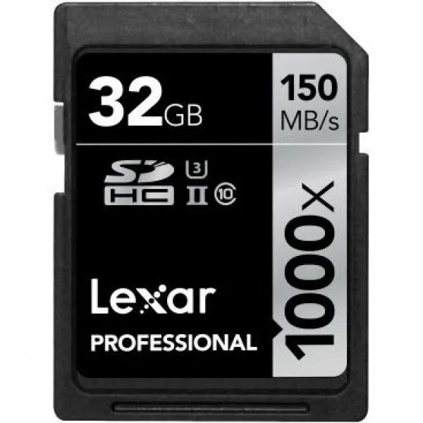 Lexar Professional 1000x 32 GB (LSD32GCRBEU1000) SD