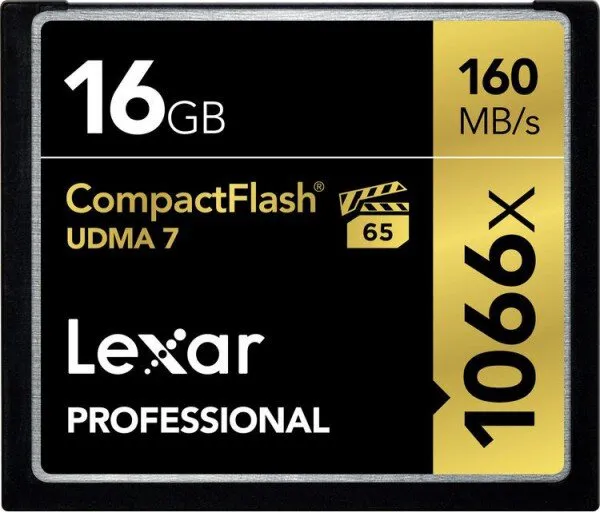 Lexar Professional 1066x 16 GB (LCF16GCRBNA1066) CompactFlash