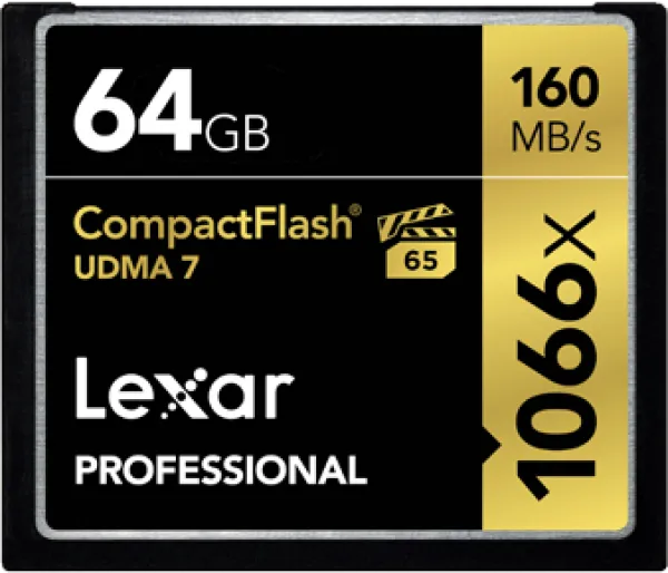 Lexar Professional 1066x 64 GB (LCF64GCRBEU1066) CompactFlash