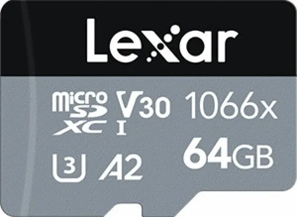 Lexar Professional 1066x 64 GB (LMS1066064G) microSD