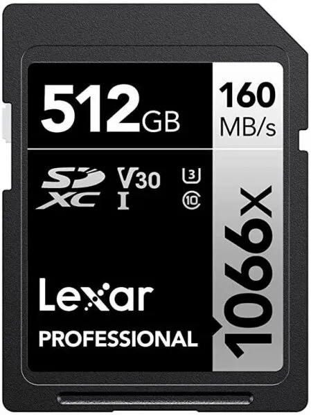 Lexar Professional 1066x 512 GB (LSD1066512G-BNNNG) SD