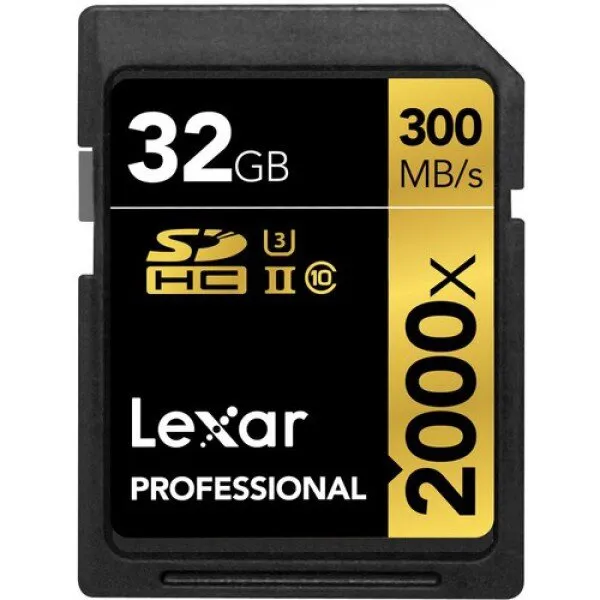 Lexar Professional 2000x 32 GB (LSD32GCRBNA2000R) SD