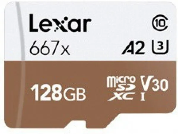 Lexar Professional 667x 128 GB (LSDMI128B667A) microSD