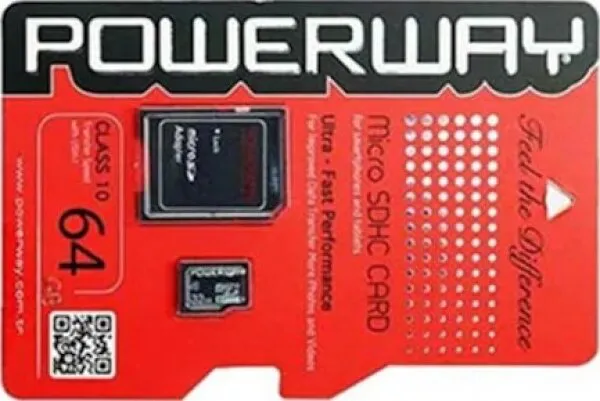 Powerway PWR-64 microSD
