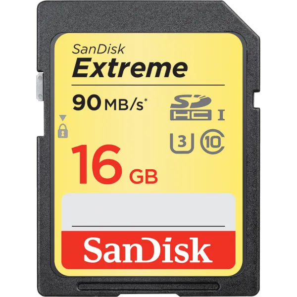 Sandisk Extreme 16 GB (SDSDXNE-016G-GNCIN) SD