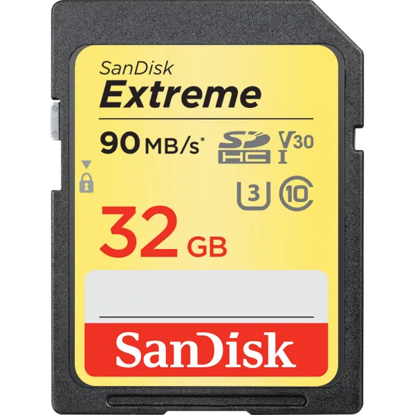 Sandisk Extreme 32 GB (SDSDXNE-032G-GNCIN) SD