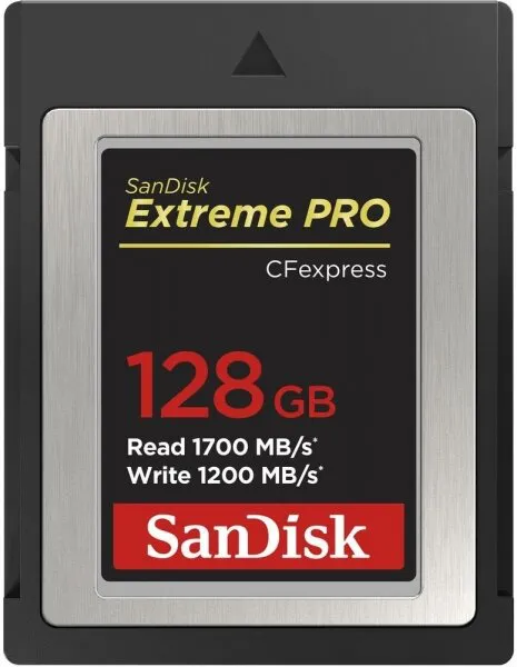 Sandisk Extreme PRO CFexpress 128 GB (SDCFE-128G-GN4IN) CFexpress