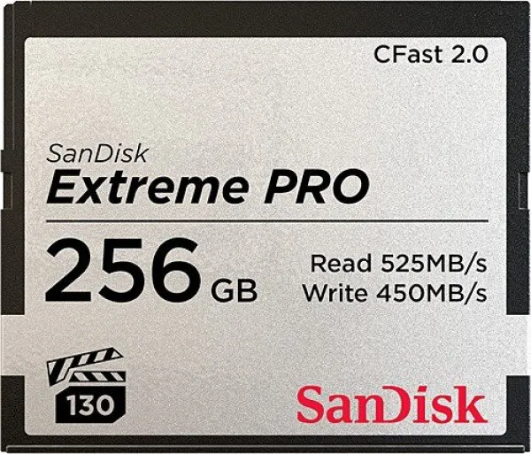Sandisk Extreme PRO (SDCFSP-256G-G46D) CFast