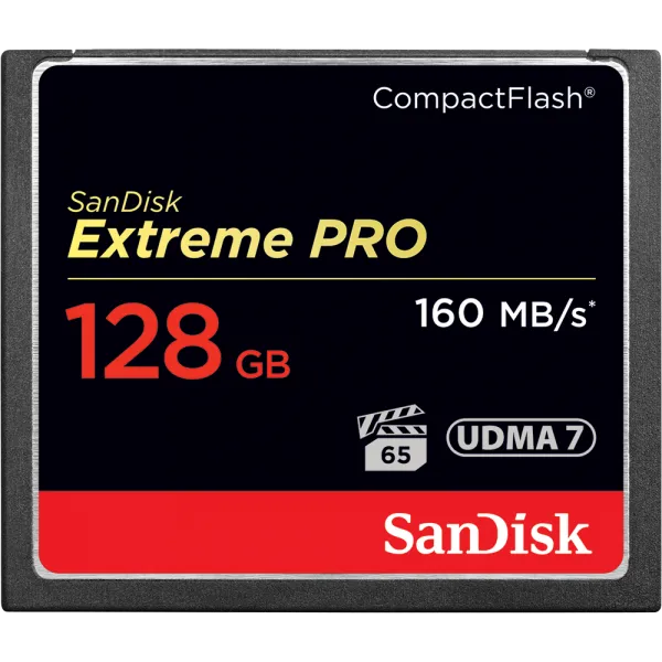 Sandisk Extreme Pro 128 GB (SDCFXPS-128G-X46) CompactFlash