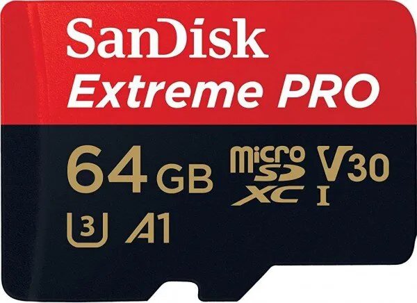 Sandisk Extreme Pro (SDSQXCG-064G-GN6MA) microSD