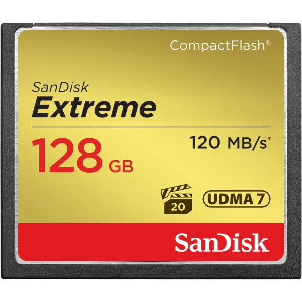 Sandisk Extreme 128 GB (SDCFXS-128G-X46) CompactFlash