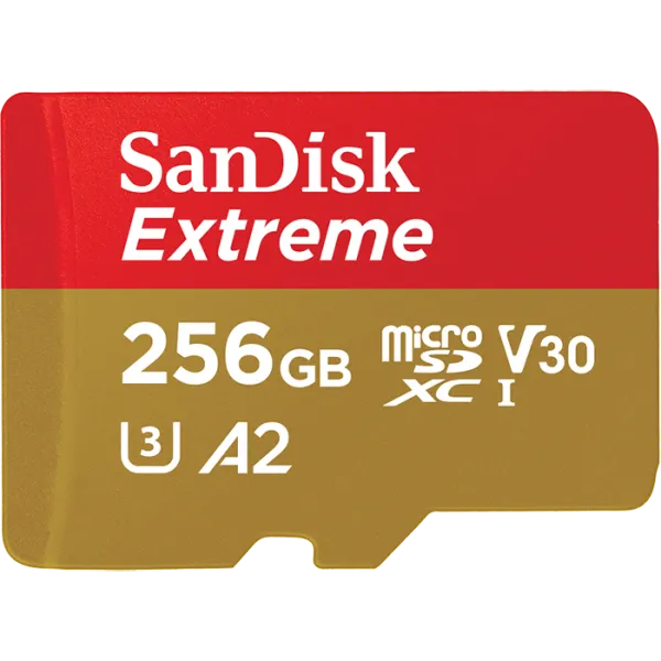 Sandisk Extreme (SDSQXA1-256G-GN6MN) microSD