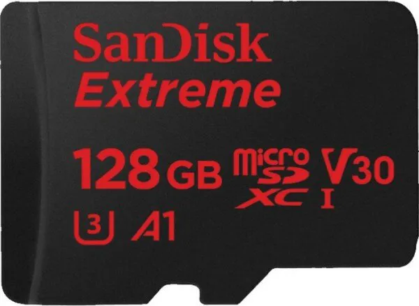 Sandisk Extreme (SDSQXAF-128G-GN6AA) microSD