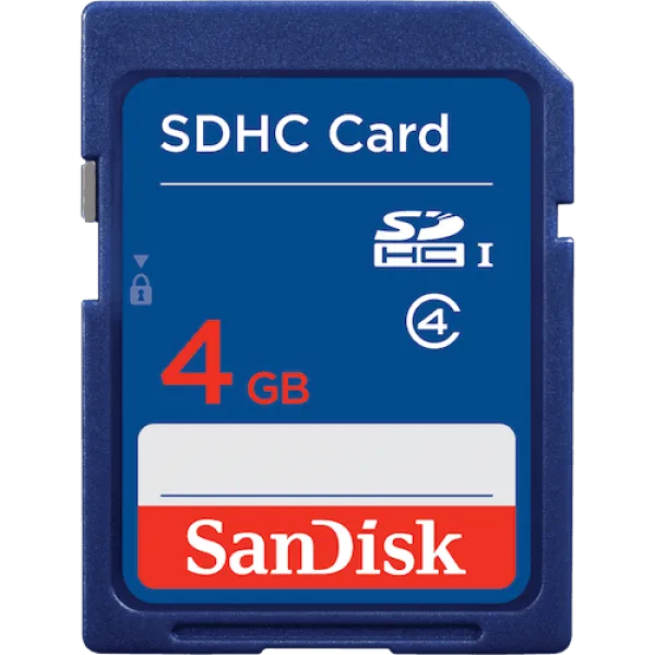 Sandisk SDHC 4 GB (SDSDB-004G-B35) SD