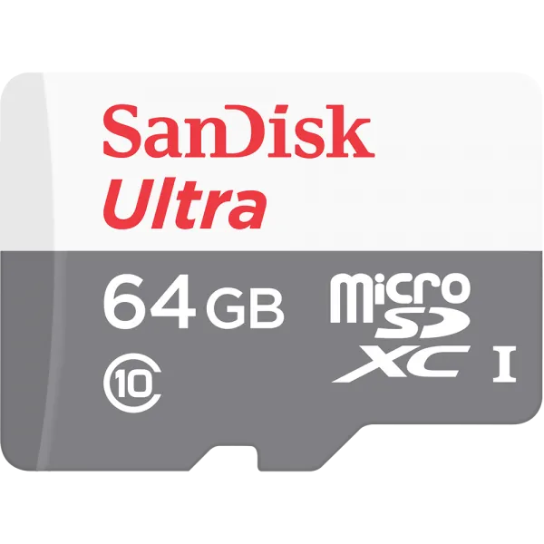 Sandisk Ultra 64 GB (SDSQUNB-064G-GN3MN) microSD